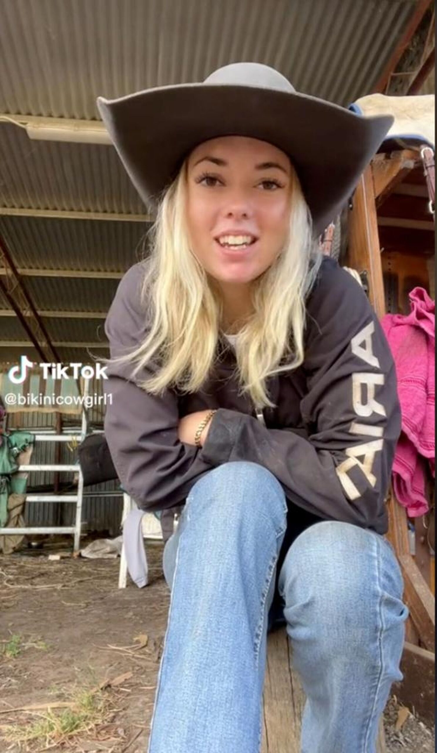 Bikini Cowgirl Storm Hogan TikTok: She's going viral on the platform