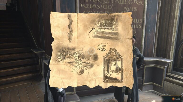 Hogwarts Legacy Cache in the Castle quest guide