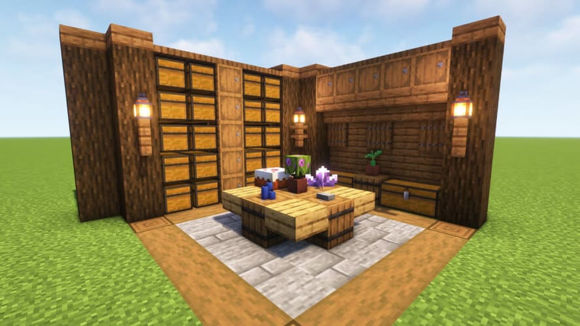 6 Minecraft storage room ideas