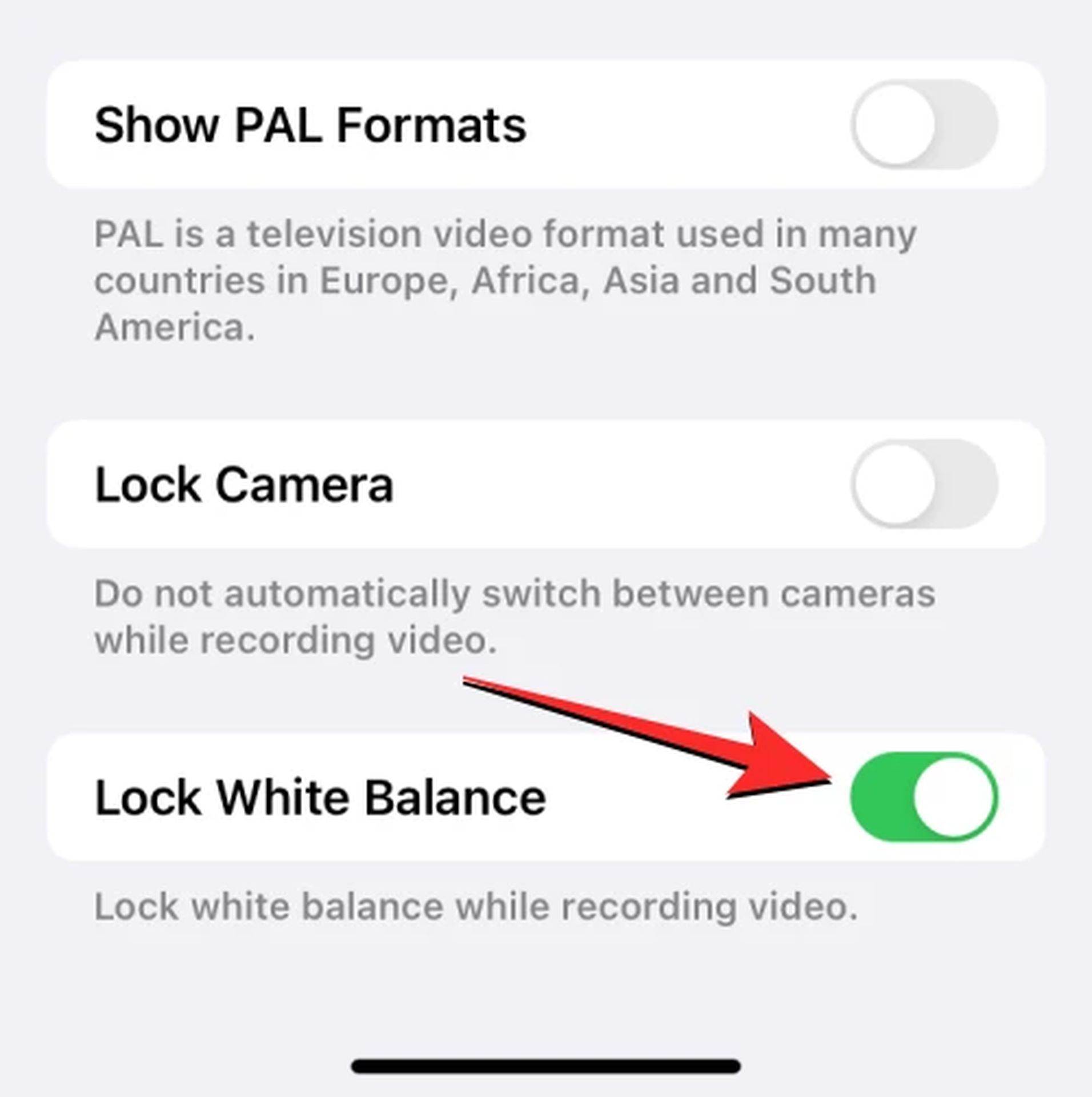 Lock White Balance for stunning iPhone videos