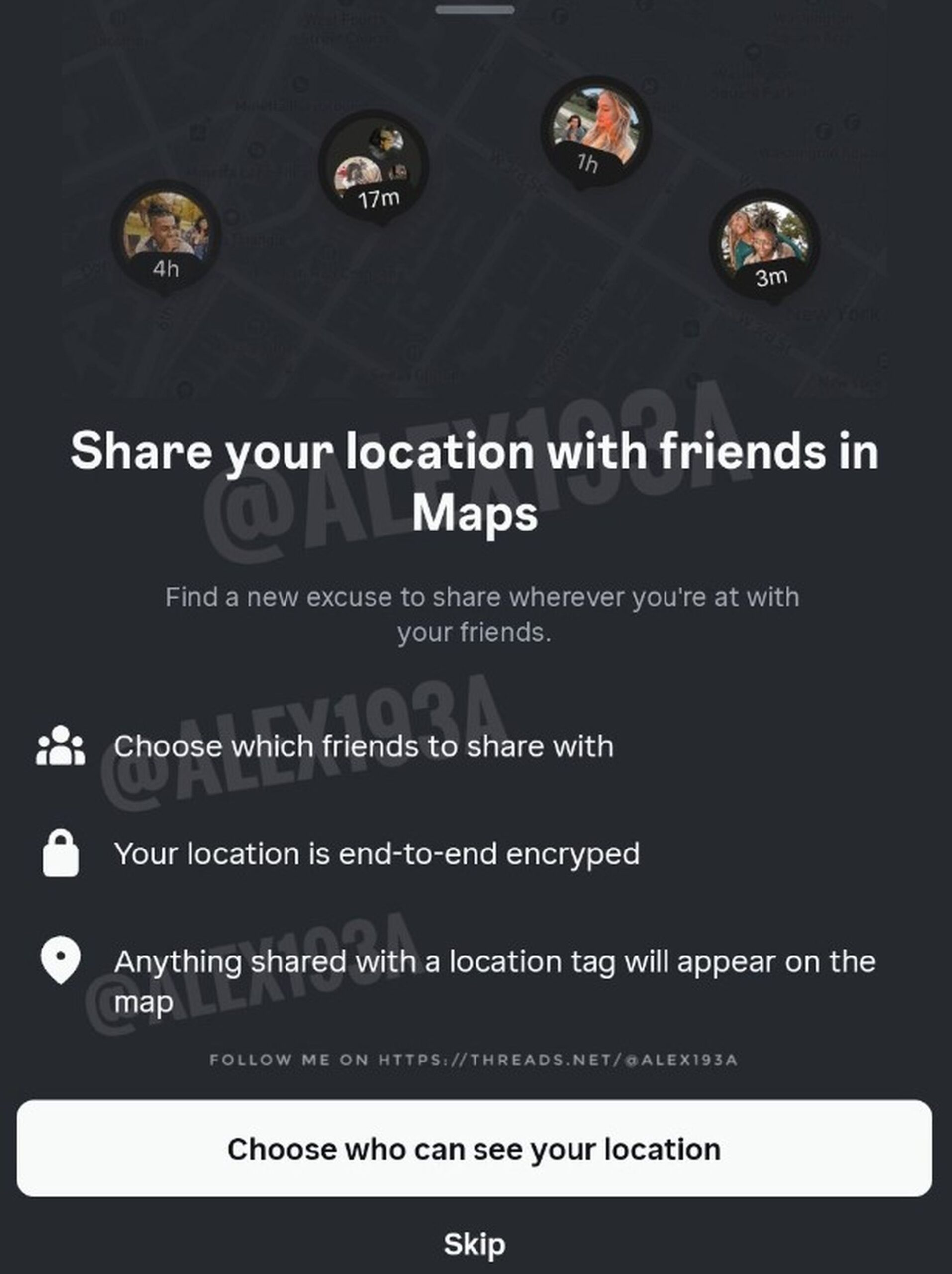 How will the Instagram Friend Map feature work?