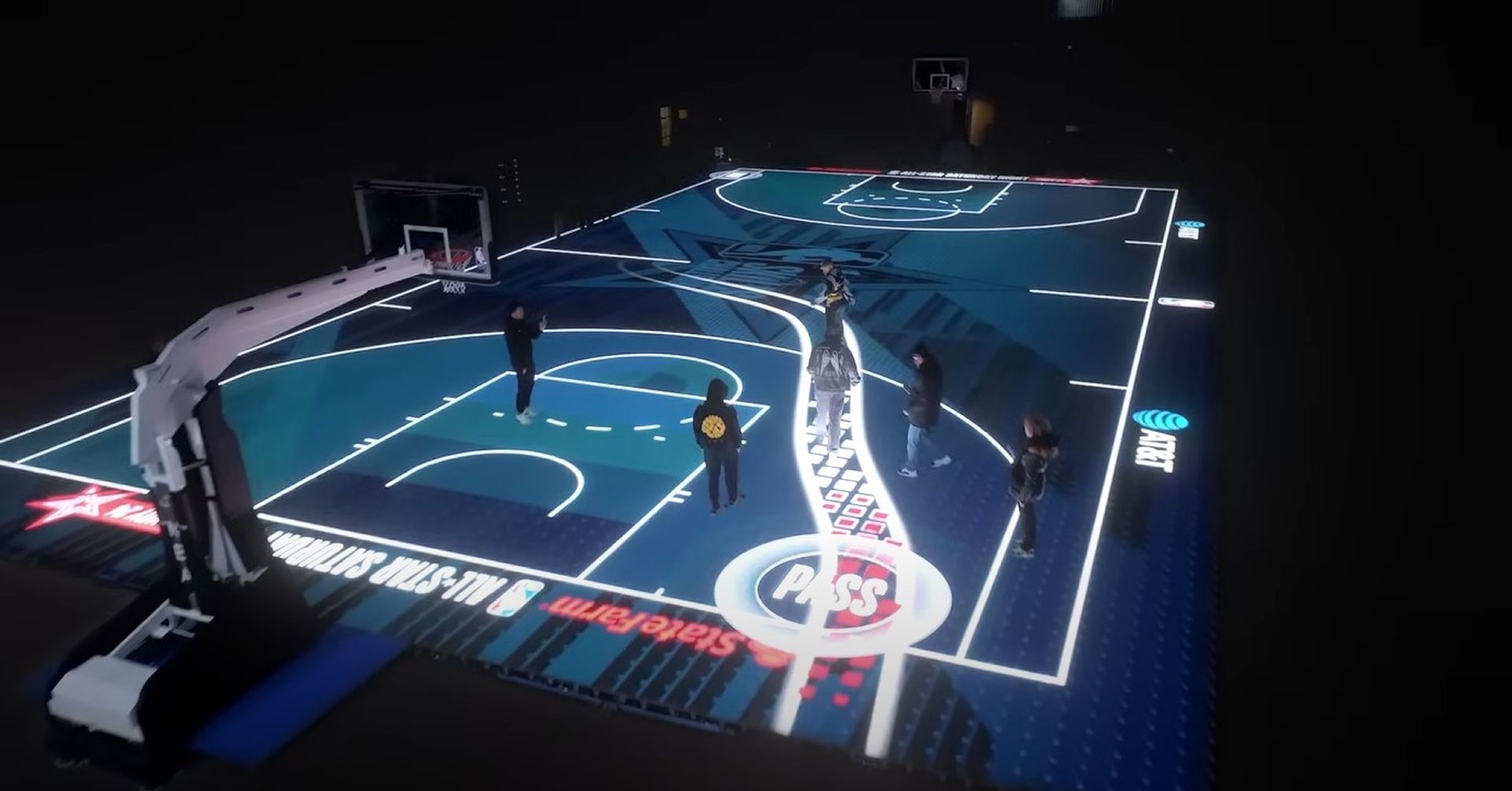 NBA LED floor will bring great moments to the audience