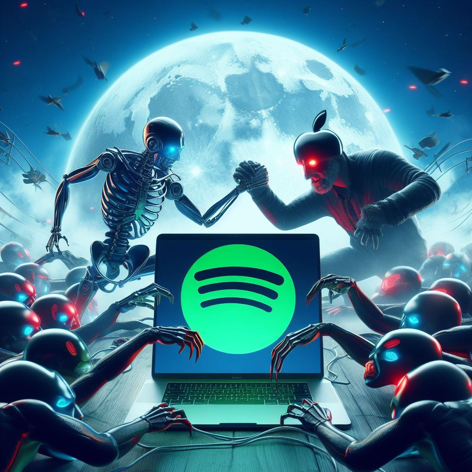 Apple and Spotify are on the warpath