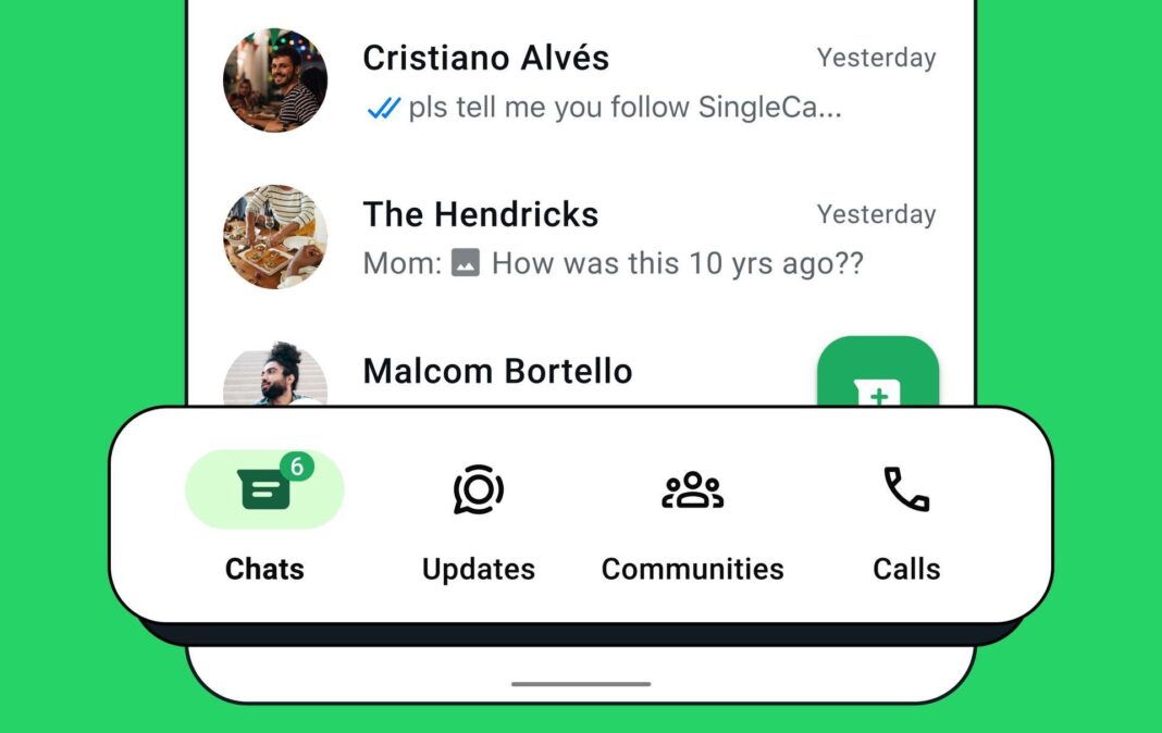 WhatsApp updates its Android user interface
