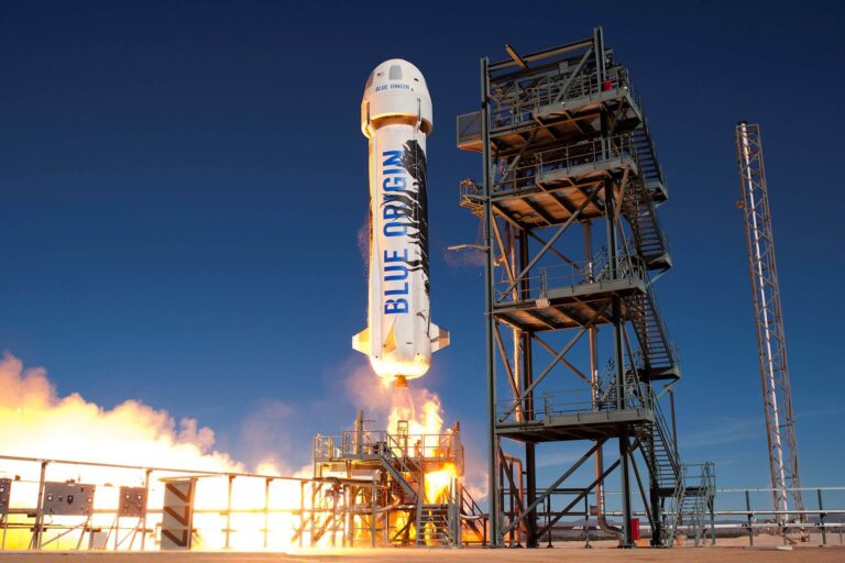 Blue Origin sends man into space after two years